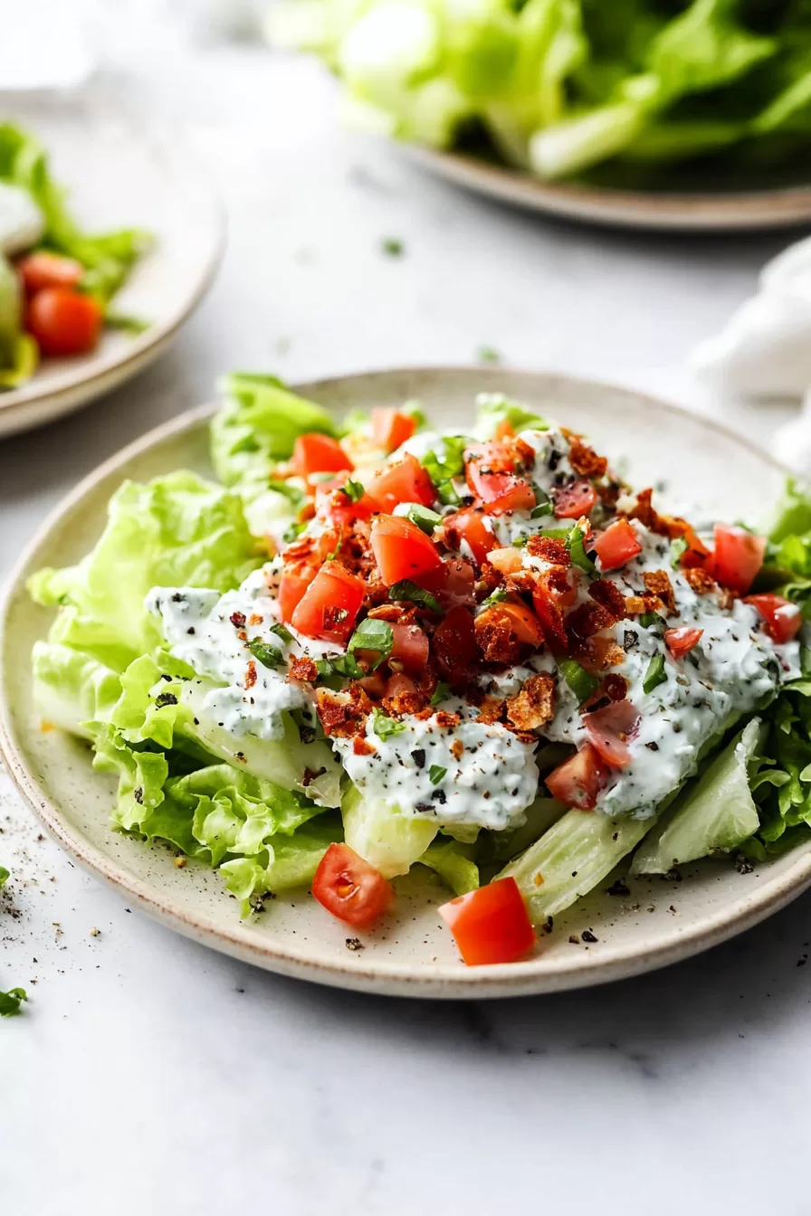 Classic Wedge Salad
