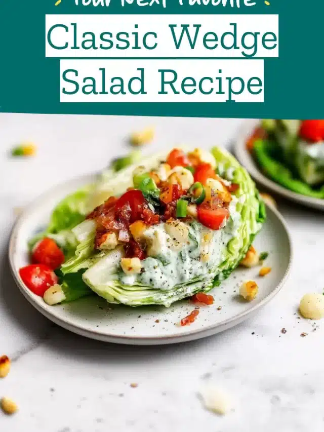 Classic Wedge Salad Recipe