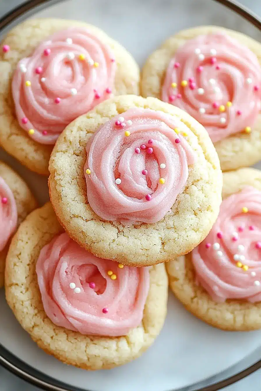 Copycat Crumbl Sugar Cookies