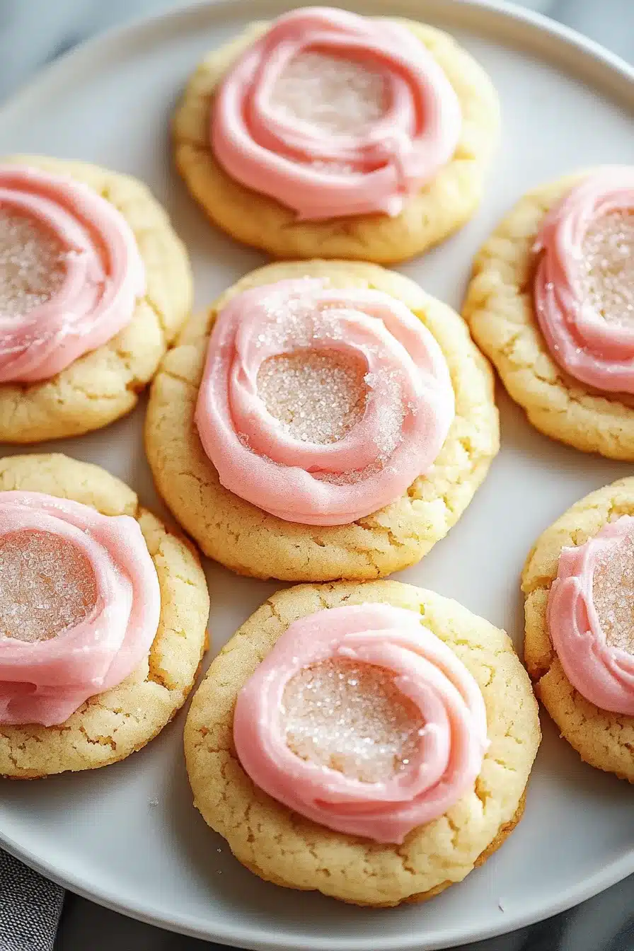 Copycat Crumbl Sugar Cookies