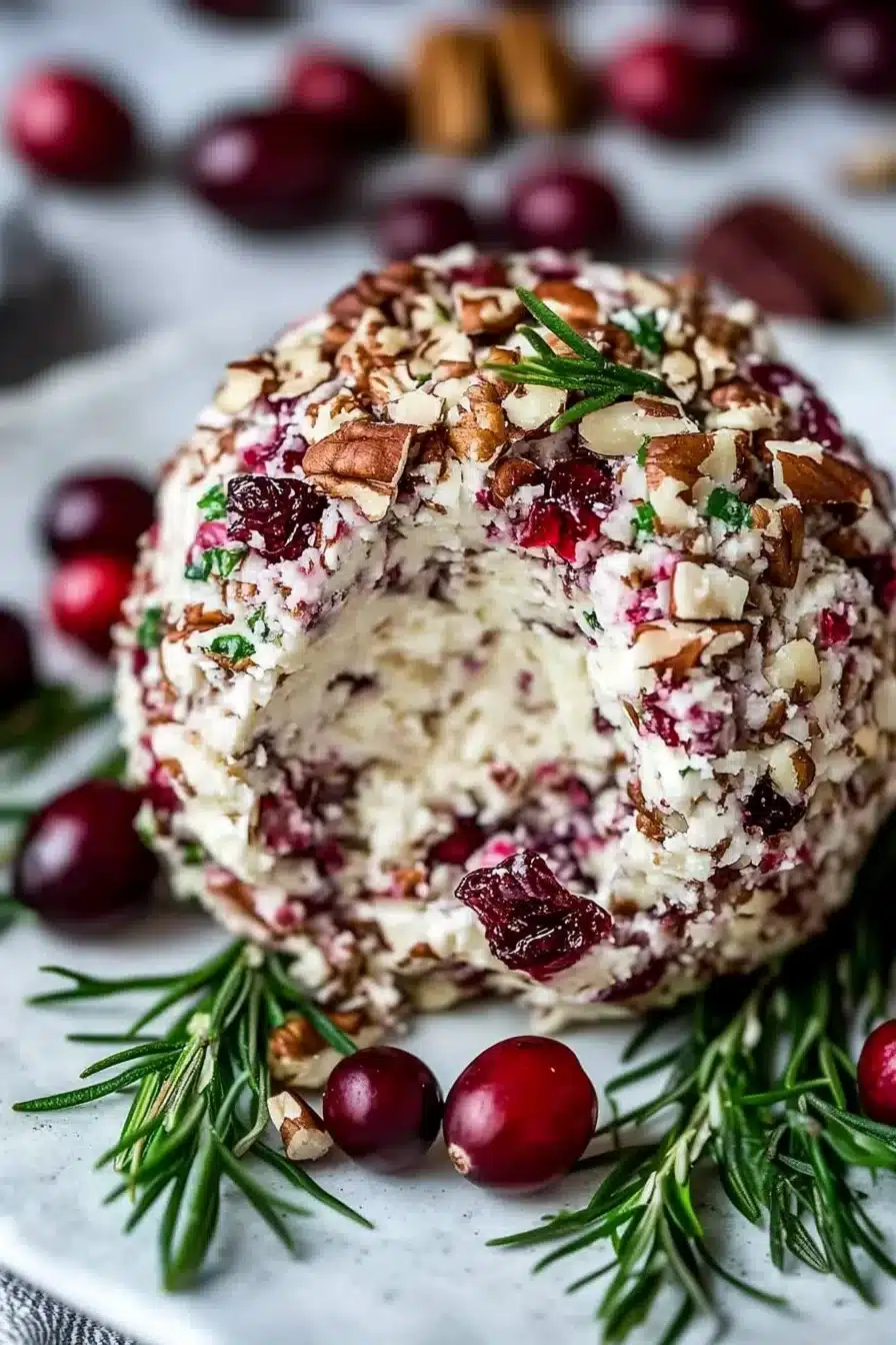 Cranberry Pecan Cheese Ball