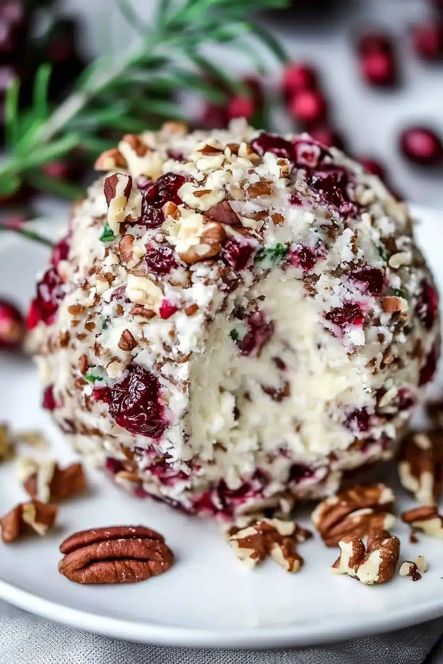 Cranberry Pecan Cheese Ball