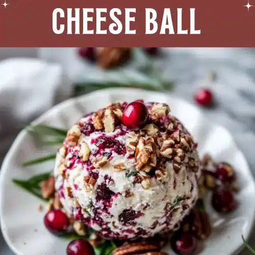 Cranberry Pecan Cheese Ball