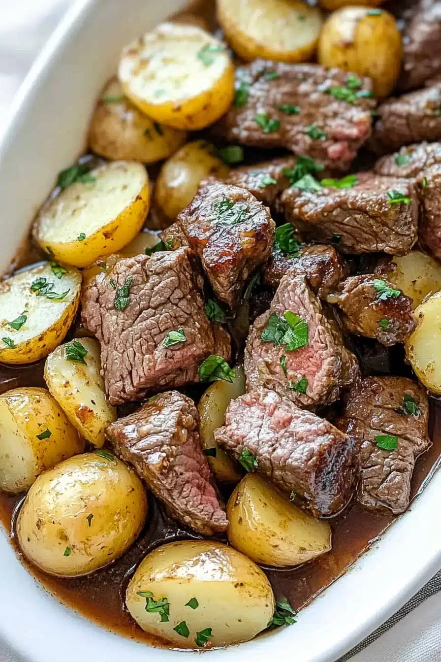 Crockpot Steak and Potatoes