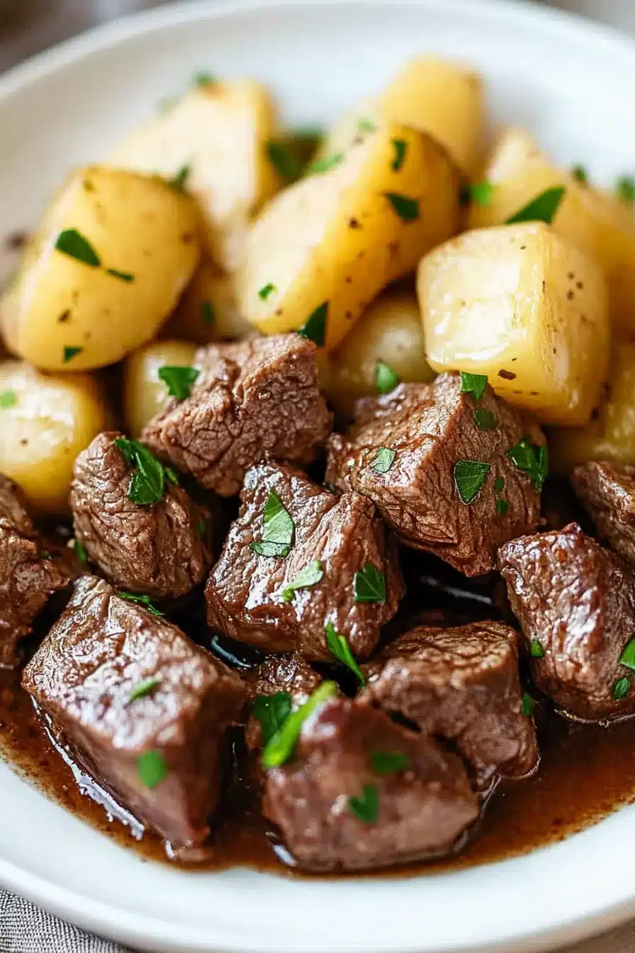 Crockpot Steak and Potatoes