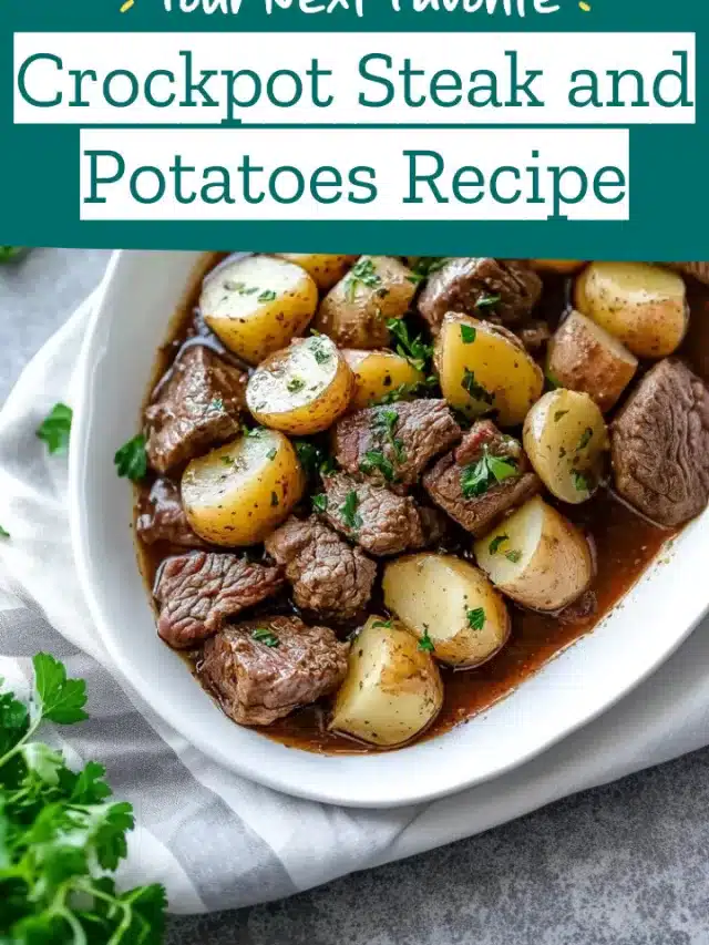 Crockpot Steak and Potatoes Recipe