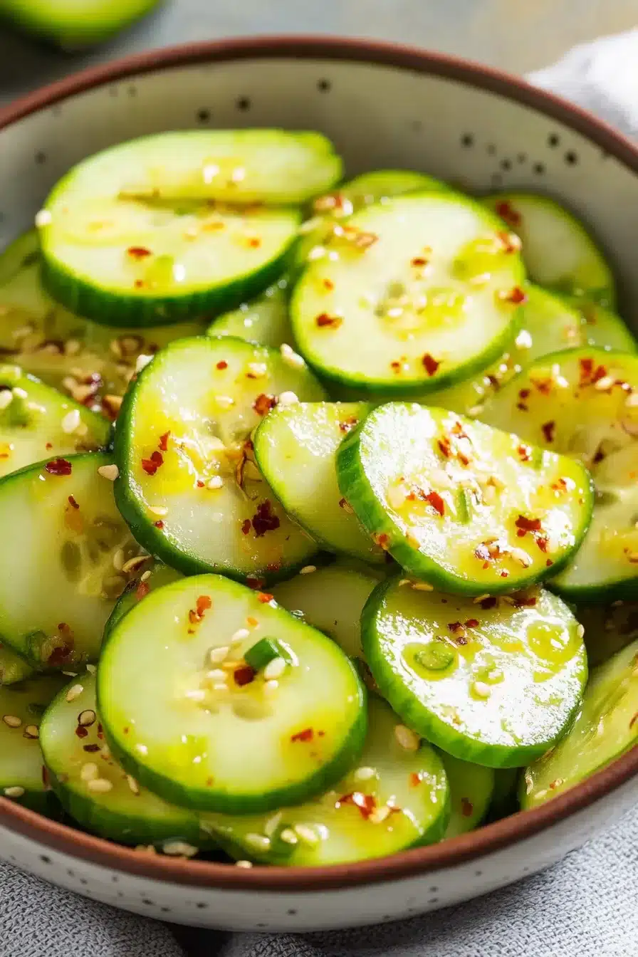 Easy Asian Cucumber Salad