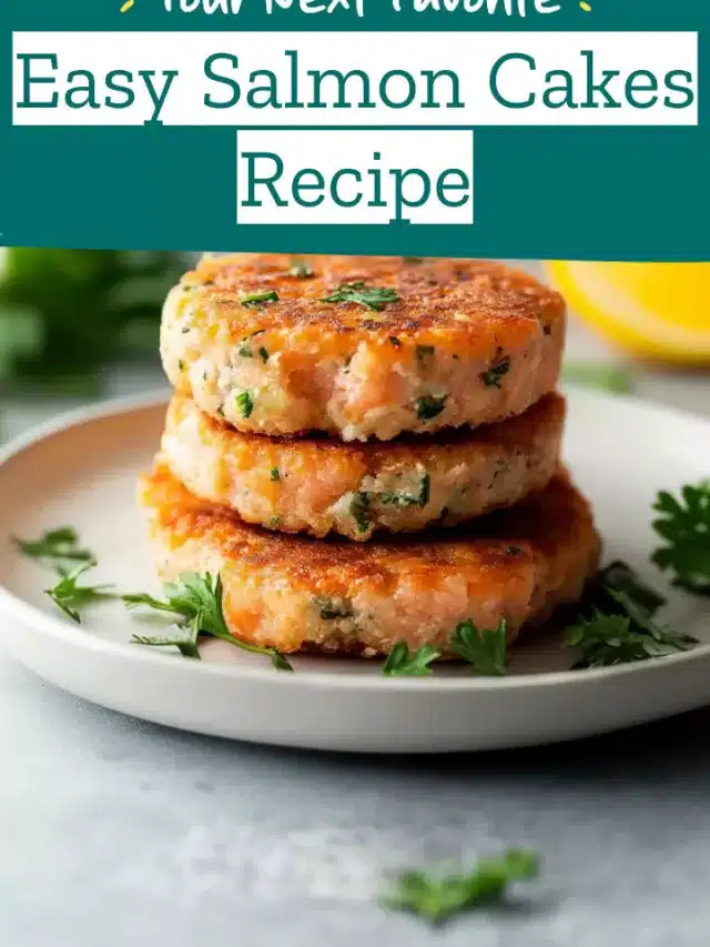 Easy Salmon Cakes Recipe
