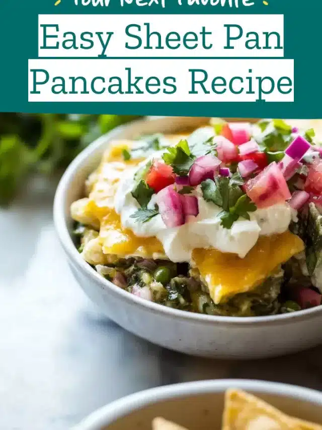 Easy Sheet Pan Pancakes Recipe