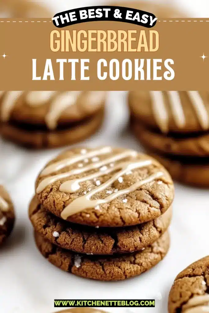 Gingerbread Latte Cookies