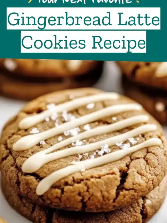 Gingerbread Latte Cookies Recipe