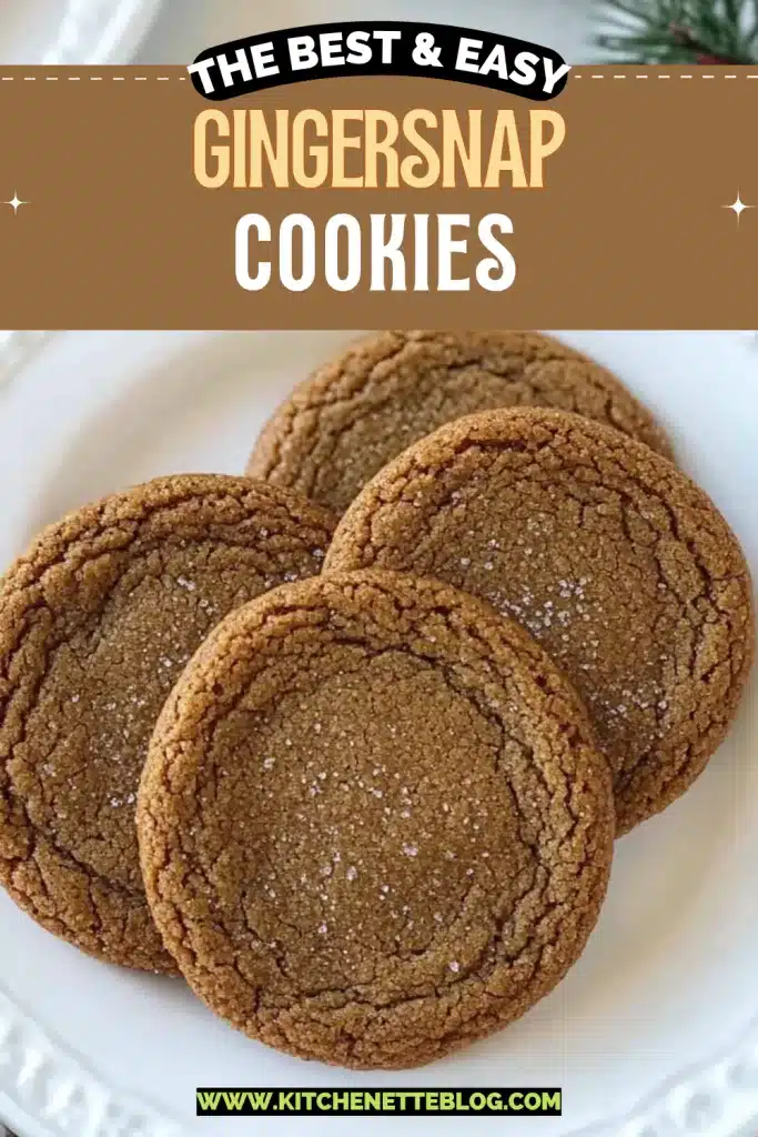 Gingersnap Cookies