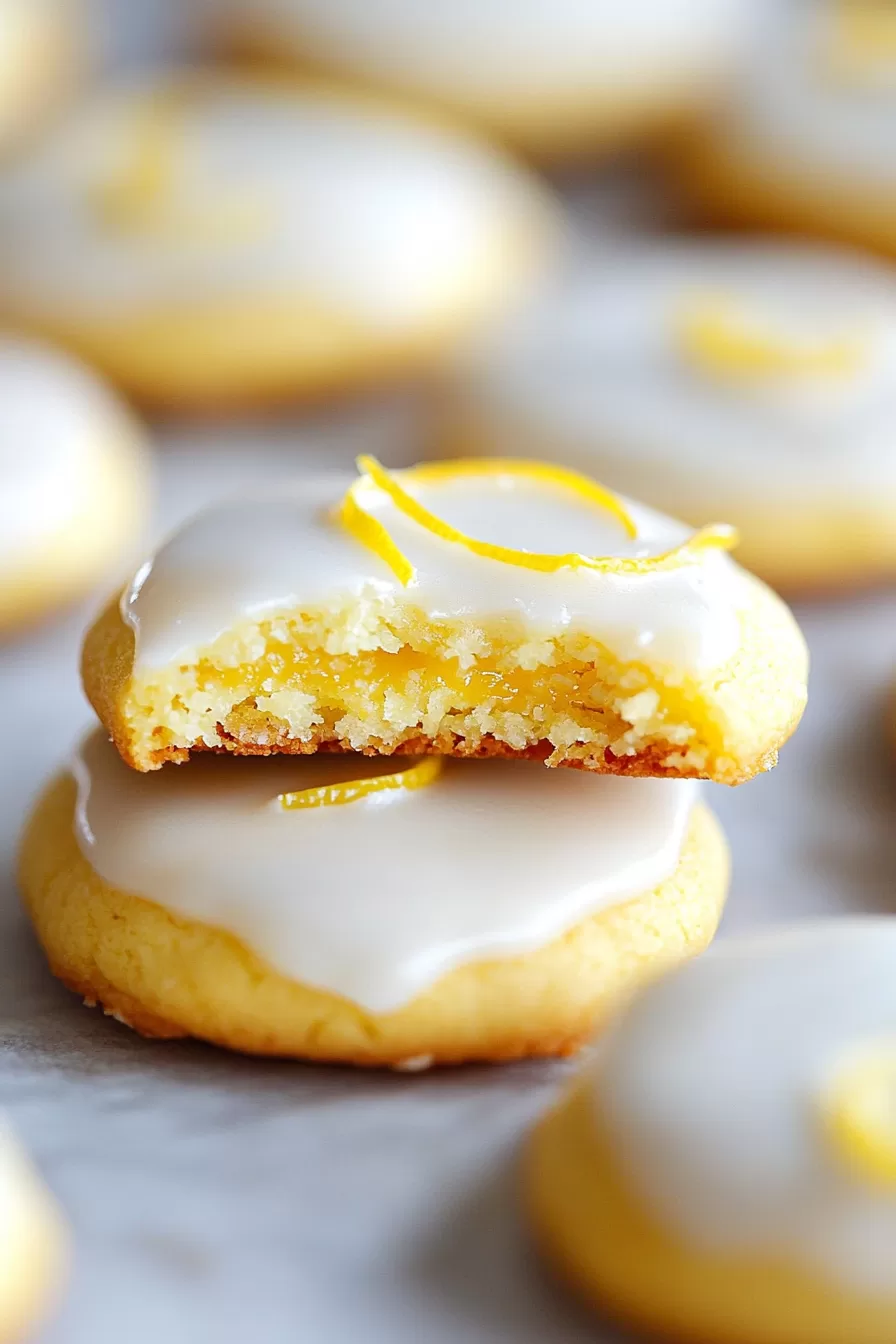 Glazed Lemon Cookies