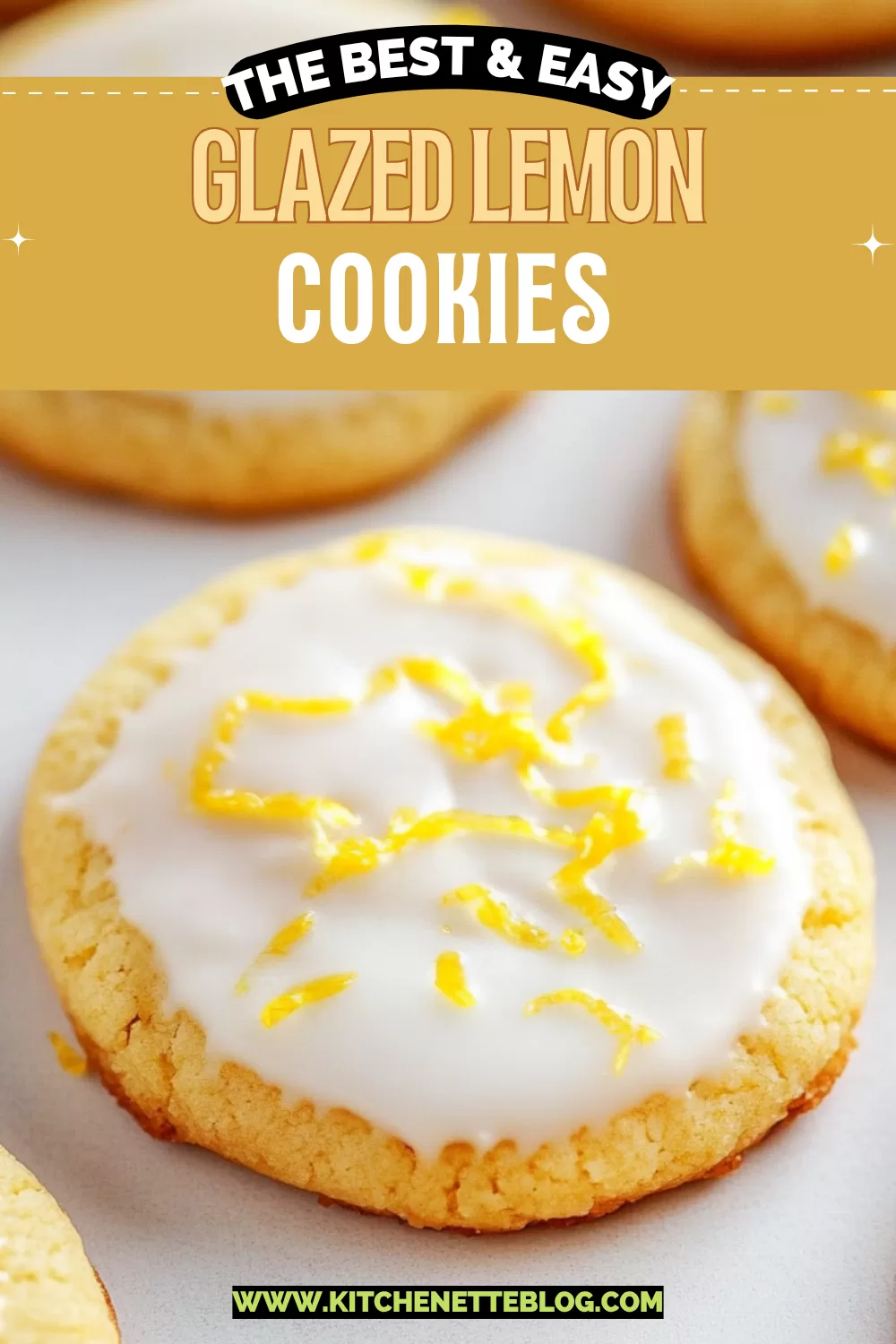 Glazed Lemon Cookies