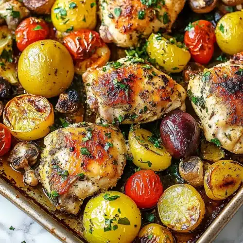 Greek Sheet Pan Chicken