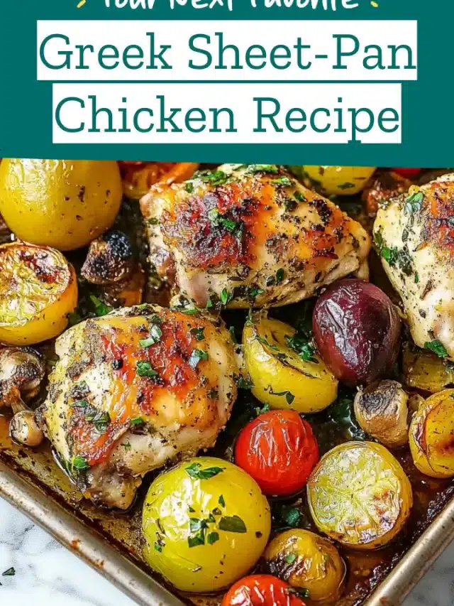 Greek Sheet-Pan Chicken Recipe