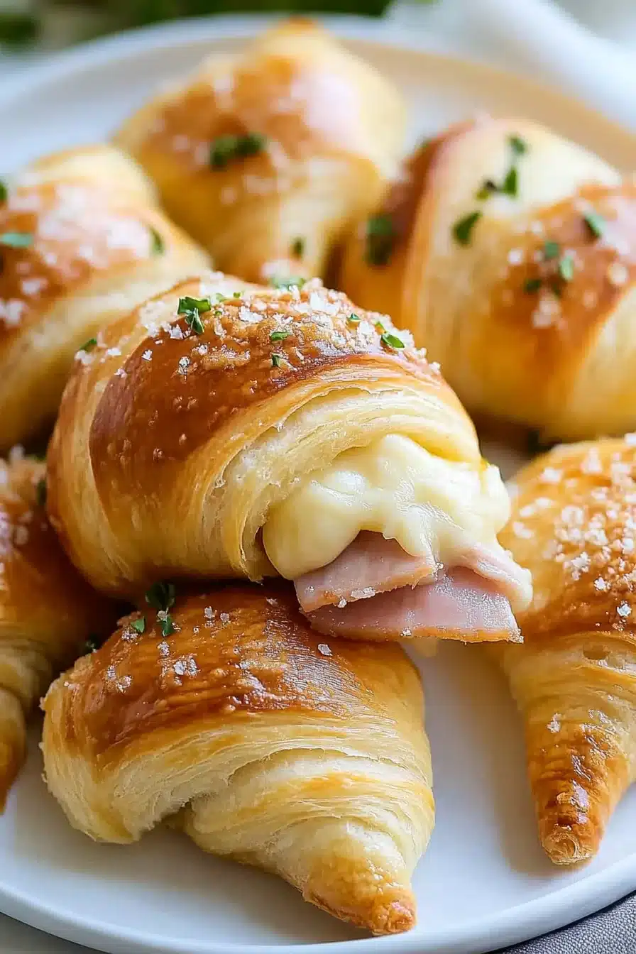 Ham and Cheese Crescent Rolls