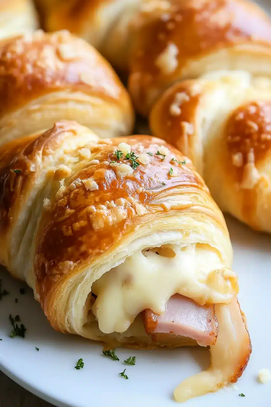 Ham and Cheese Crescent Rolls