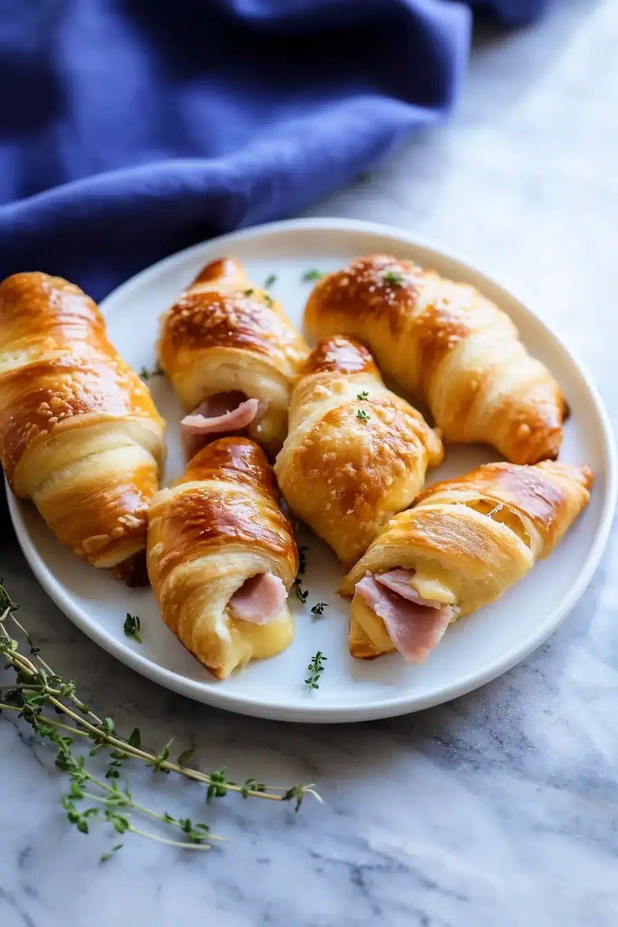 Ham and Cheese Crescent Rolls
