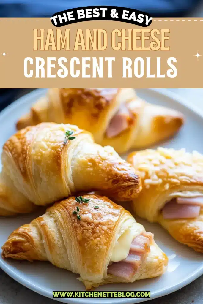 Ham and Cheese Crescent Rolls