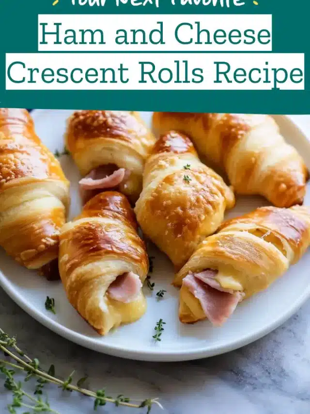 Ham and Cheese Crescent Rolls Recipe