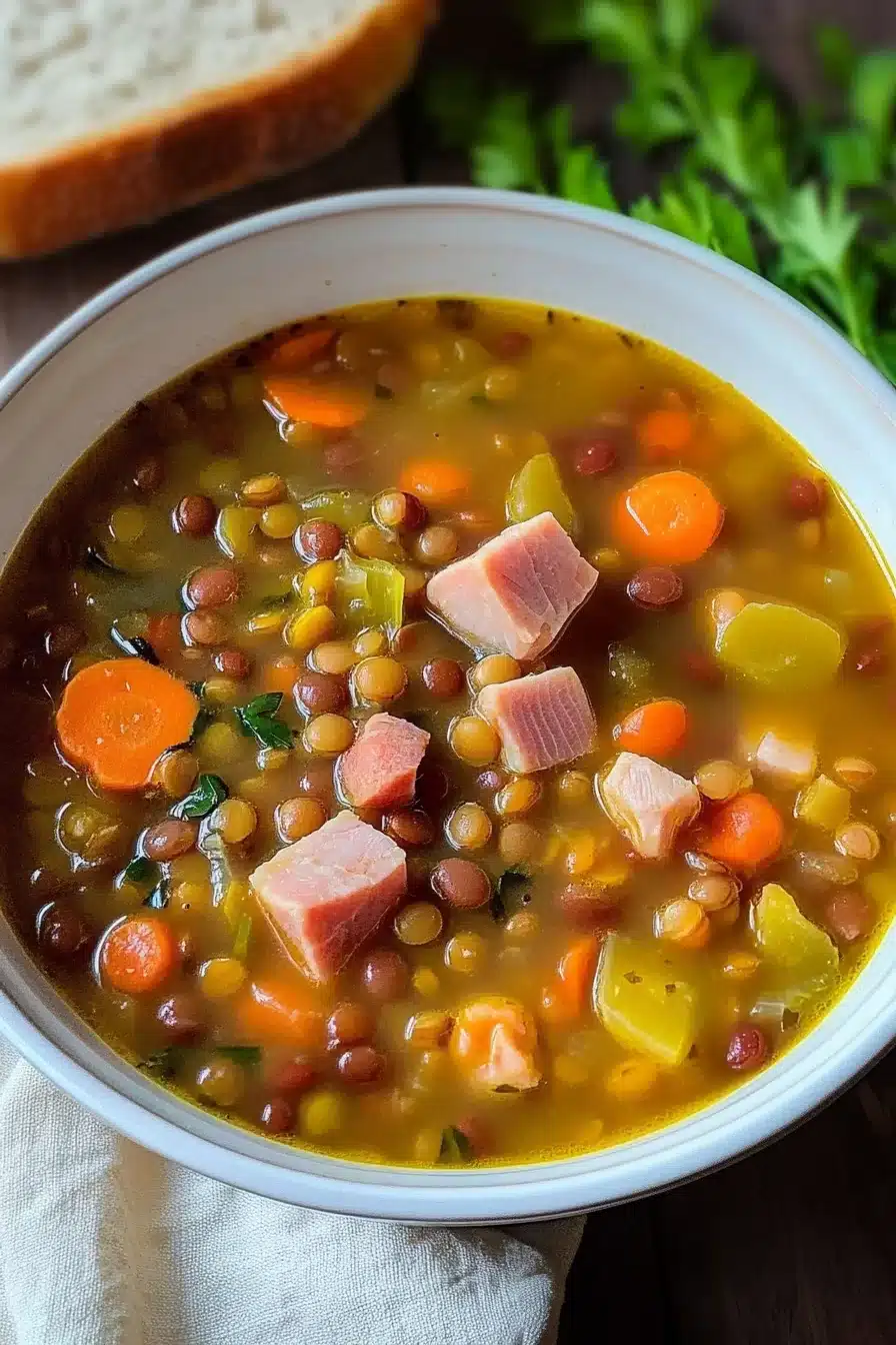 Ham and Lentil Soup