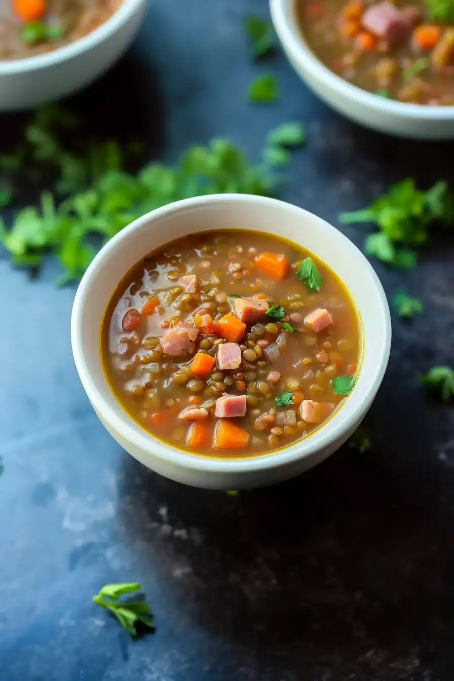 Ham and Lentil Soup