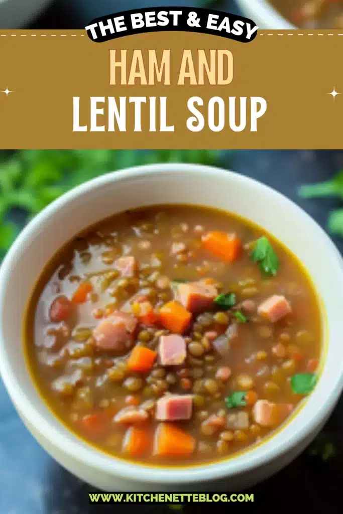 Ham and Lentil Soup