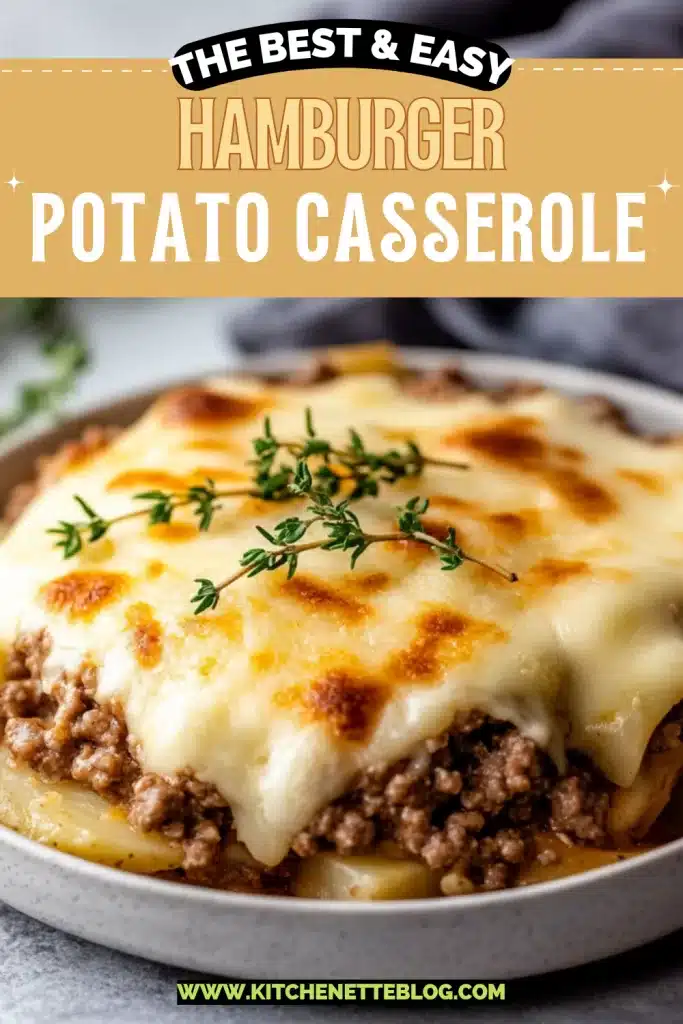 Hamburger Potato Casserole