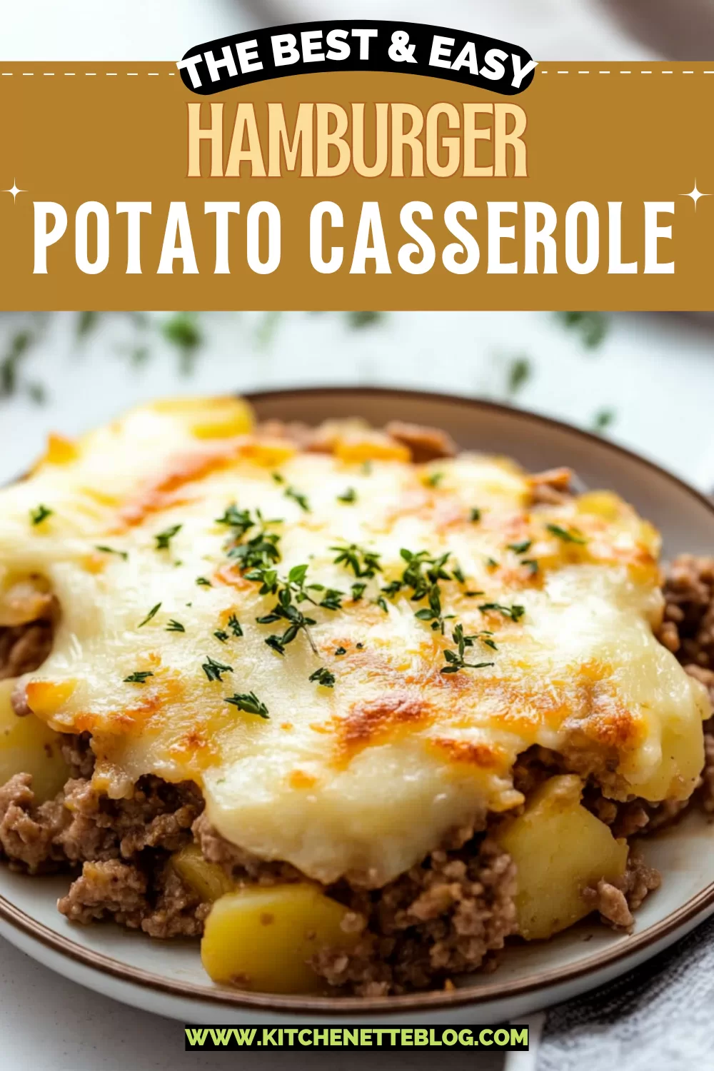 Hamburger Potato Casserole