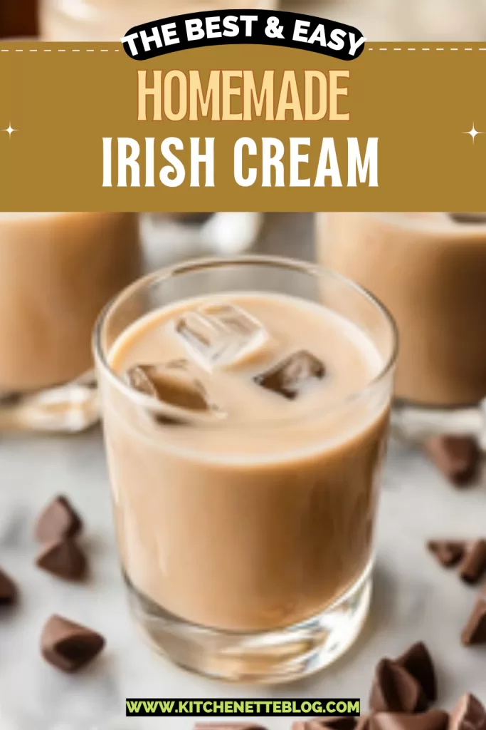 Homemade Irish Cream