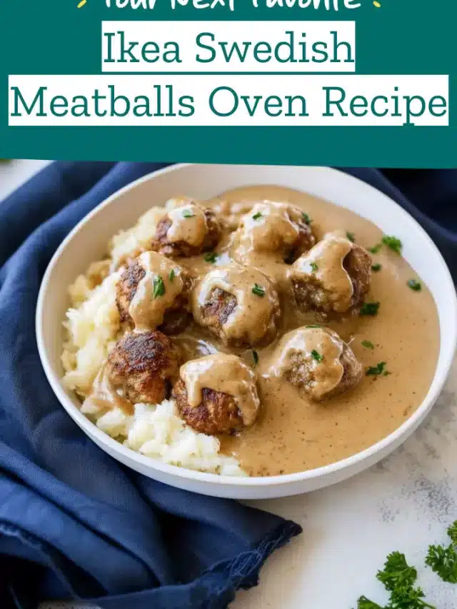 Ikea Swedish Meatballs Oven Recipe