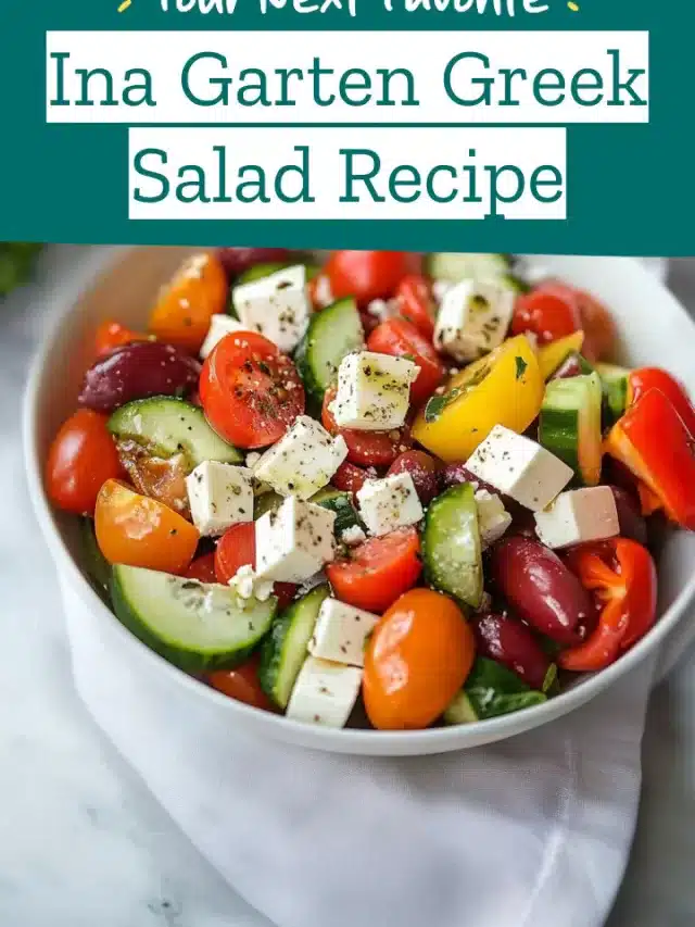 Ina Garten Greek Salad Recipe