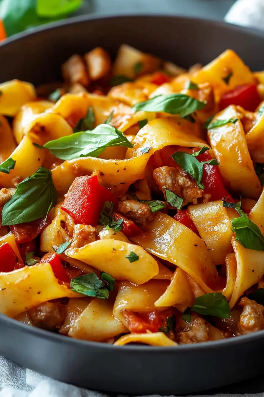 Italian Drunken Noodles