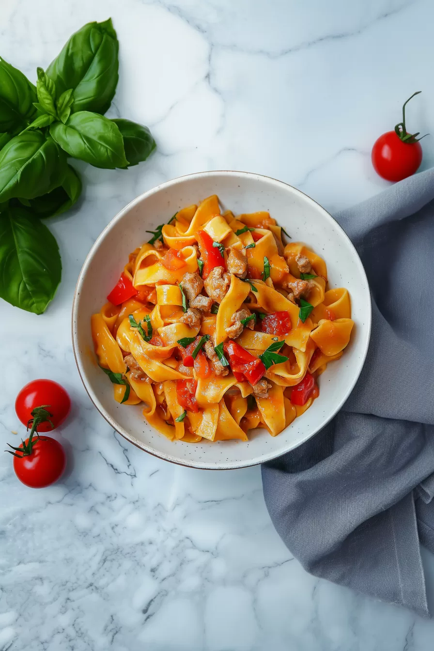 Italian Drunken Noodles