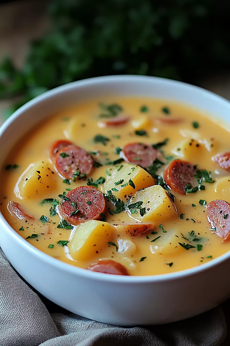 Kielbasa Potato Soup
