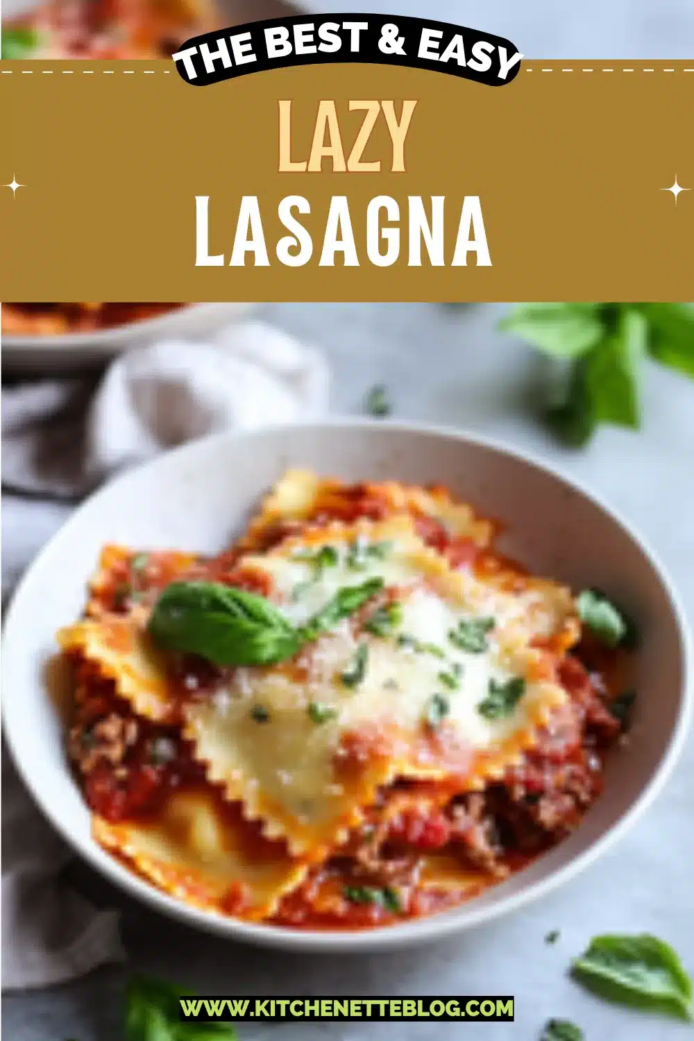 Lazy Lasagna