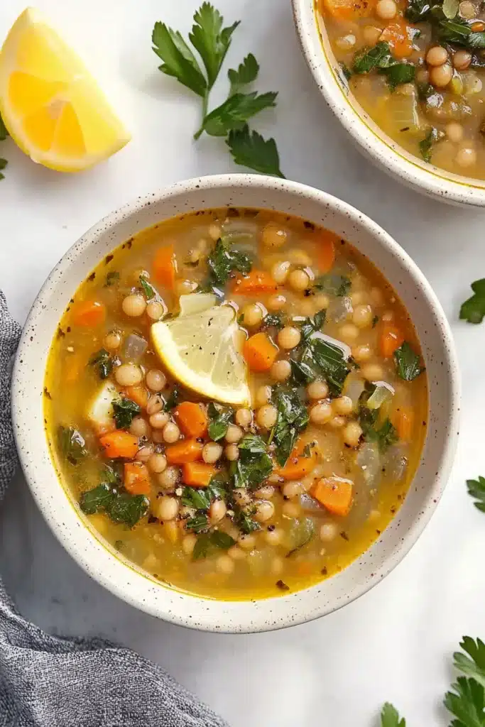 Mediterranean Lentil Soup