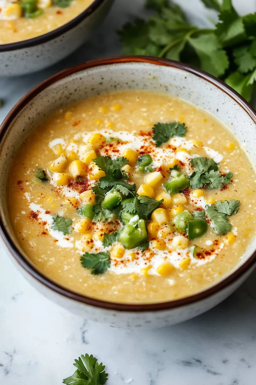 Mexican Street Corn Soup