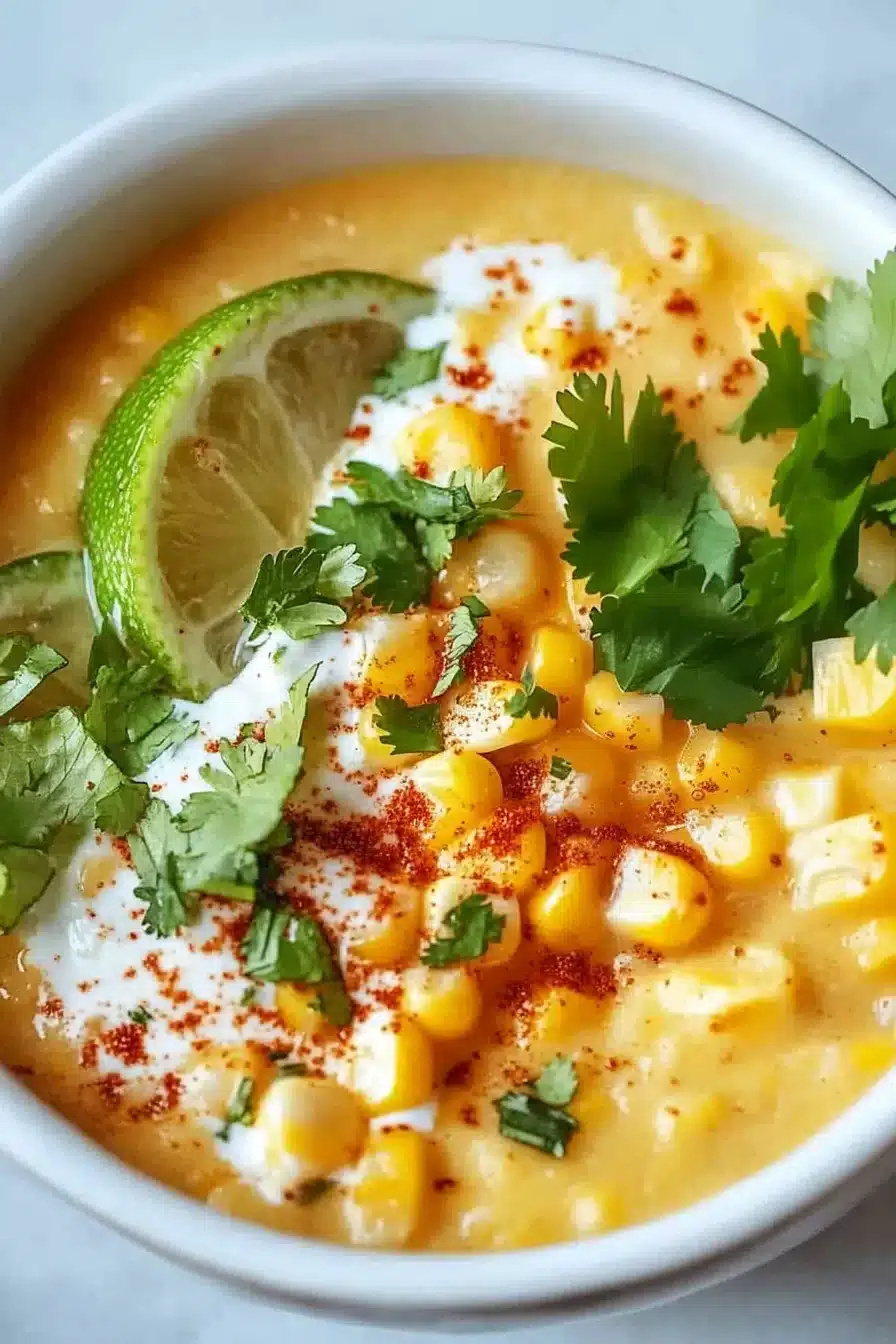 Mexican Street Corn Soup