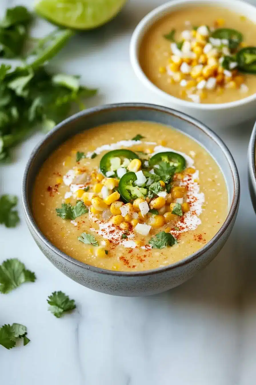 Mexican Street Corn Soup