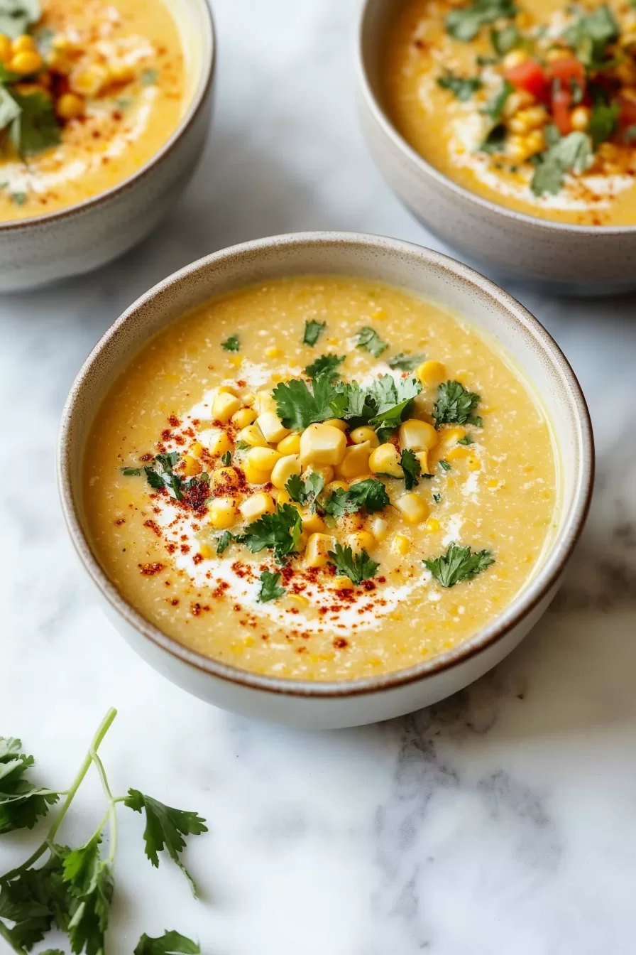 Mexican Street Corn Soup