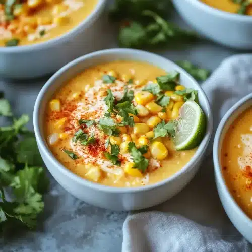 Mexican Street Corn Soup