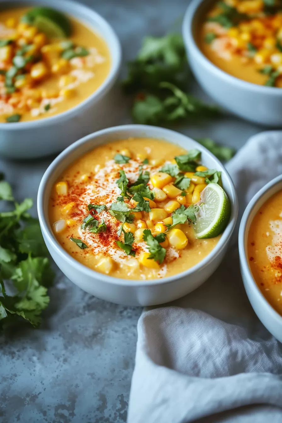 Mexican Street Corn Soup