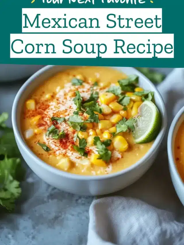 Mexican Street Corn Soup Recipe