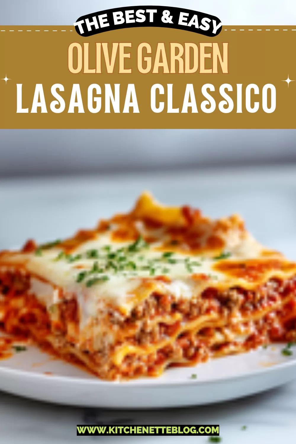 Olive Garden Lasagna Classico