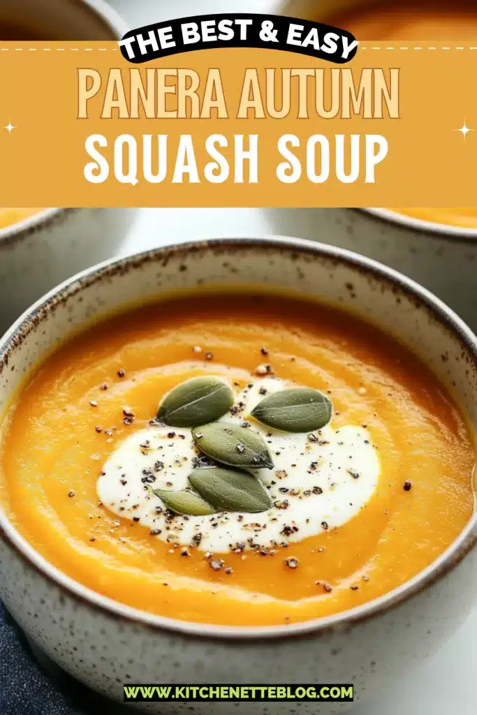 Panera Autumn Squash Soup