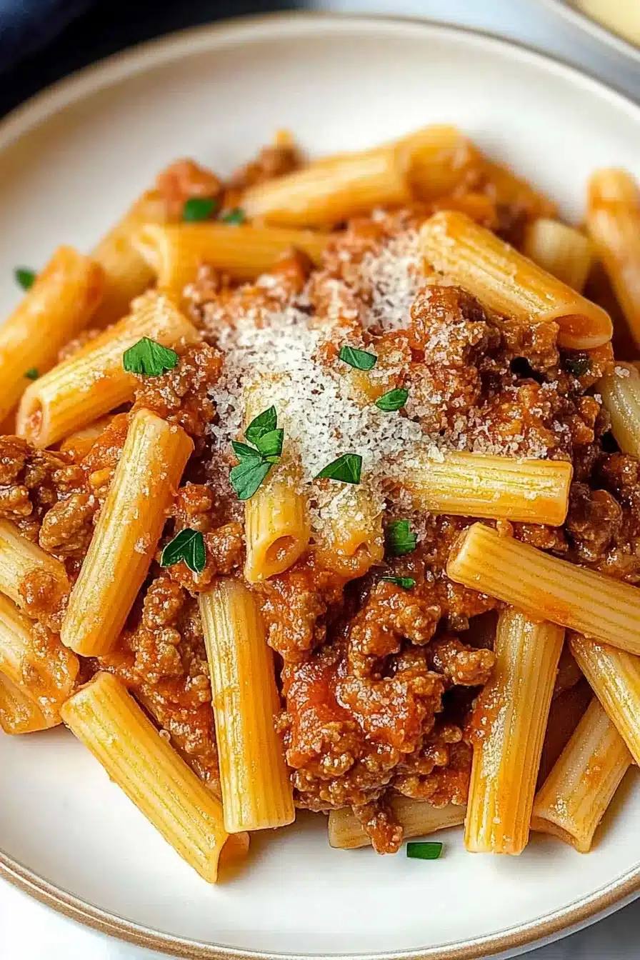 Penne Bolognese