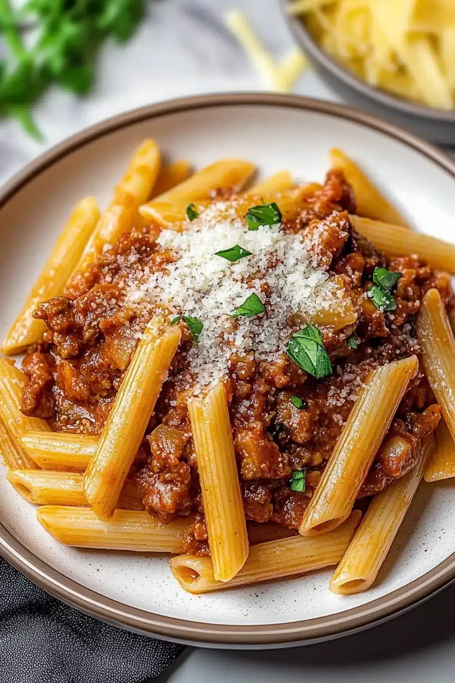Penne Bolognese