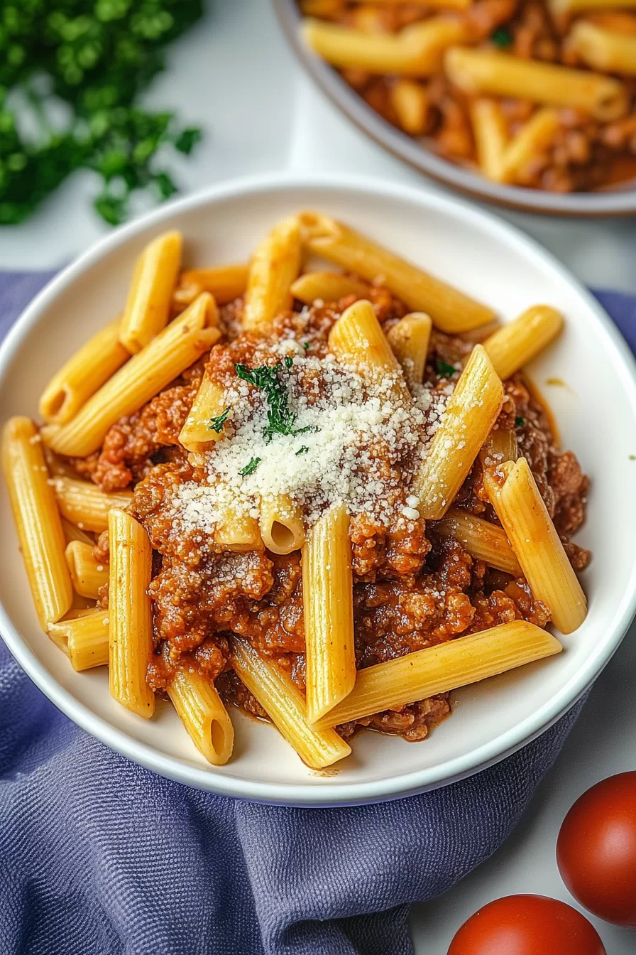 Penne Bolognese